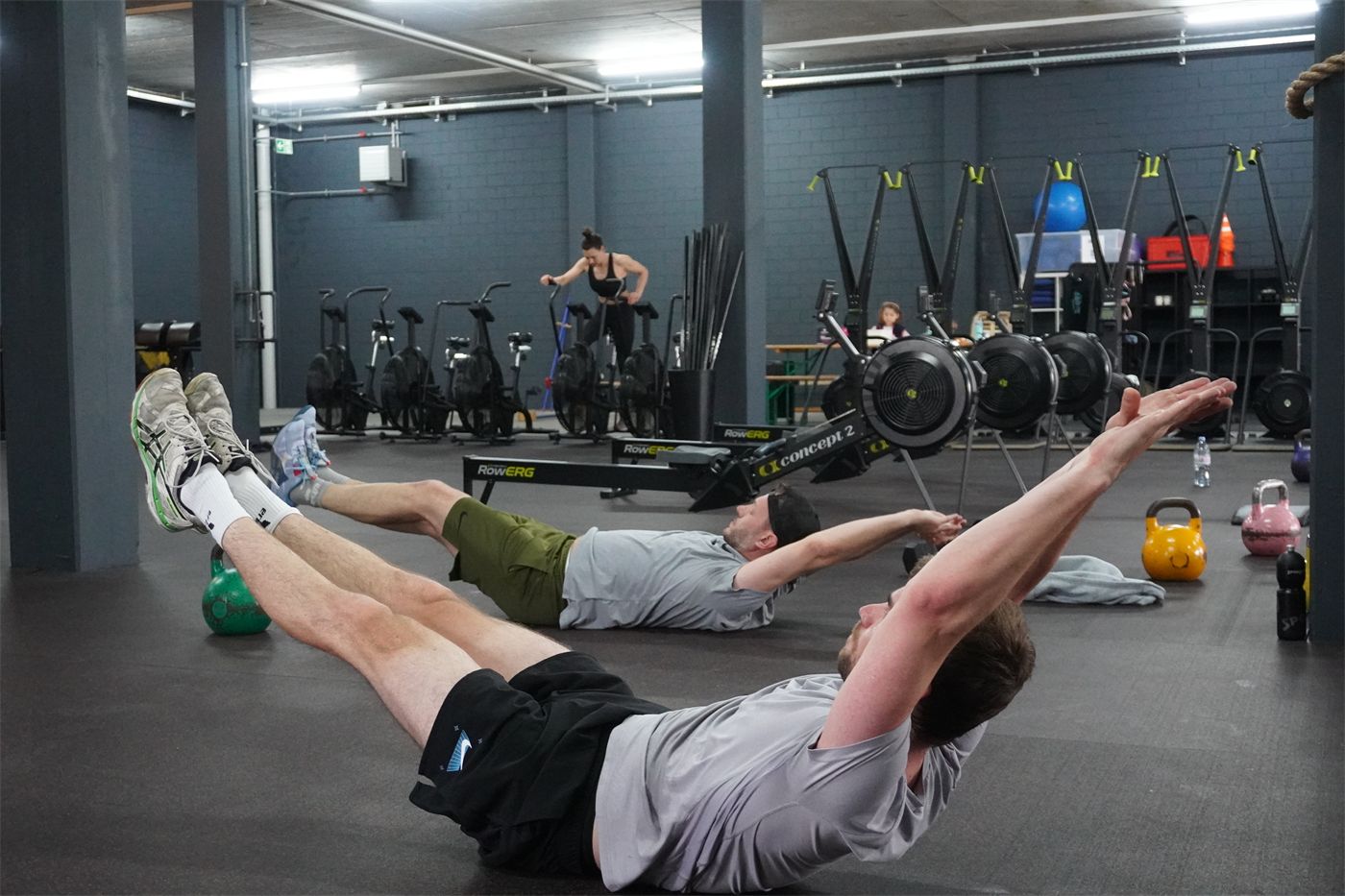 Members training together at 1352 Athletics